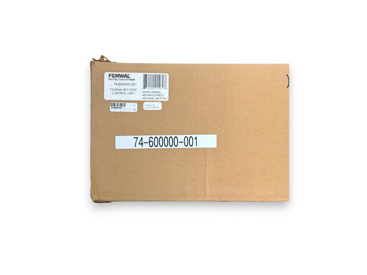 Fenwal FENWALNET 6000 Control Unit box, model 74-600000-001, fire alarm system component