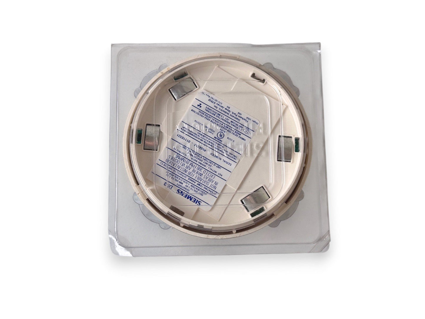 Siemens DI-3 500-081806 Fire Alarm Ion Smoke Detector Head (NEW IN BOX)