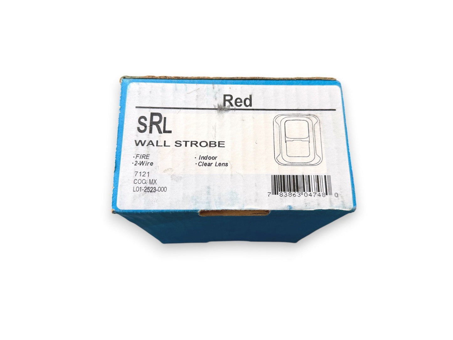 System Sensor SRL Fire Alarm Strobe Wall Red (NEW IN BOX)