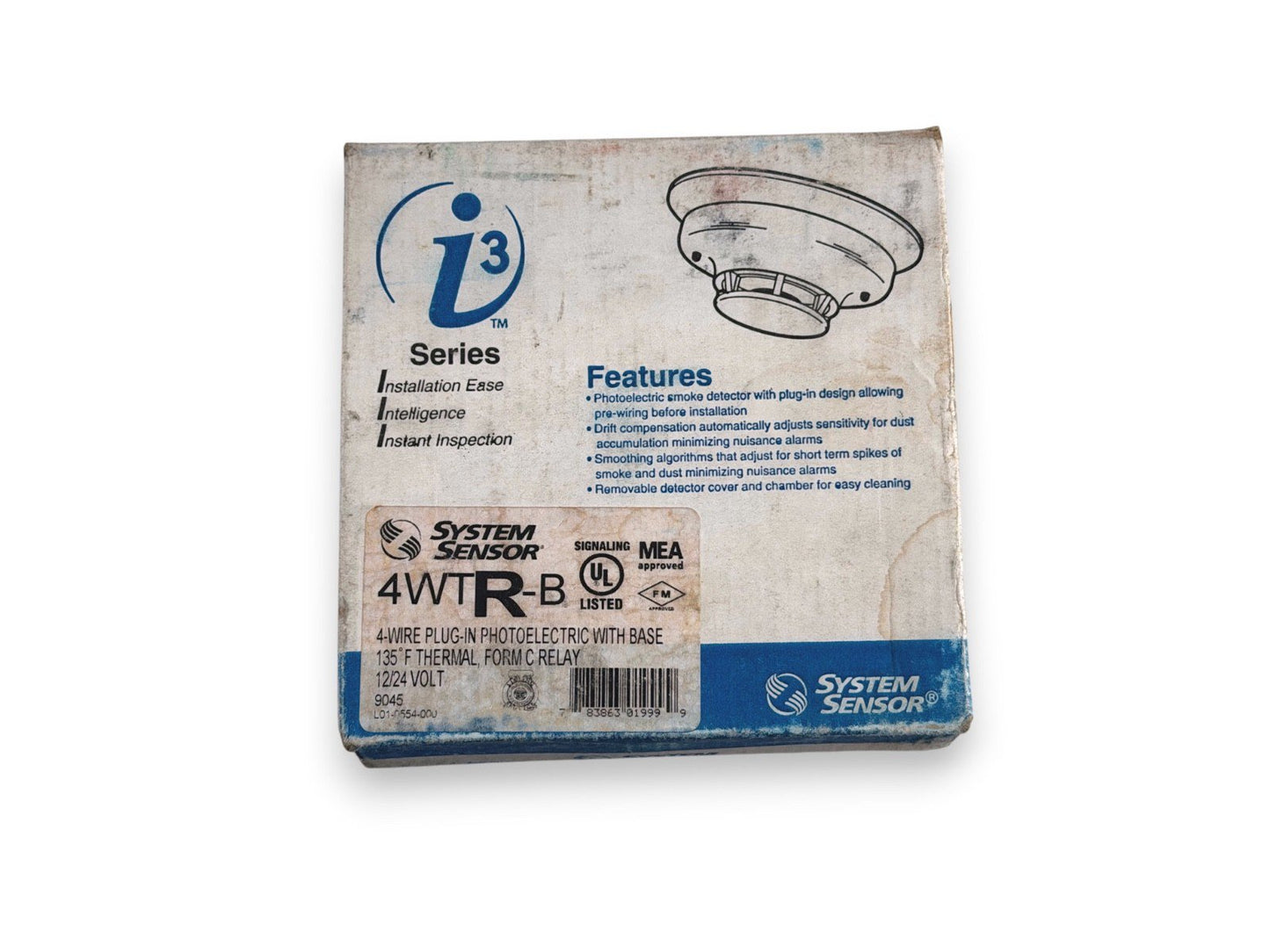 System Sensor 4WTR-B Fire Alarm Smoke + Thermal Detector (NEW IN BOX)