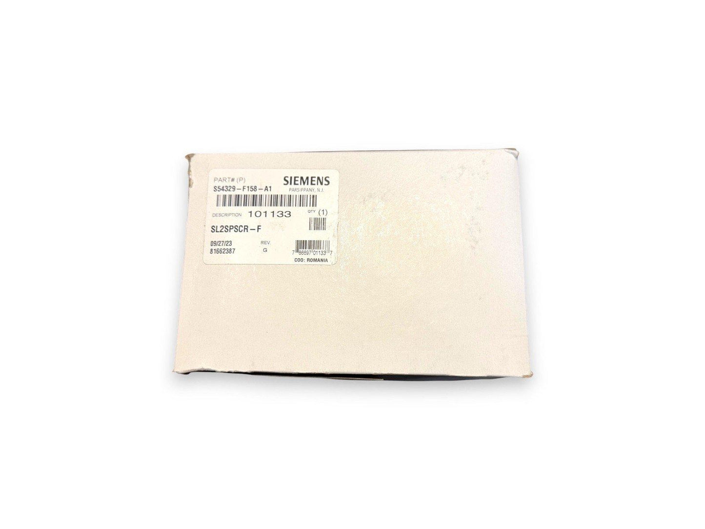 Siemens SL2SPSCR-F S54329-F158-A1 Fire Alarm Speaker Strobe Ceiling (NEW IN BOX)