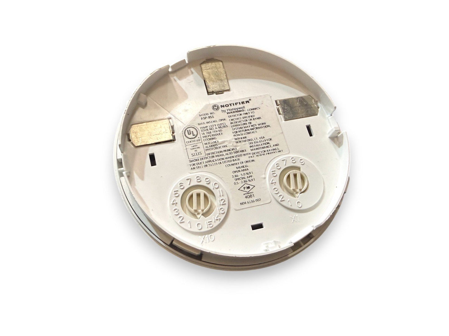NOTIFIER FSP-951 Fire Alarm Smoke Detector Head