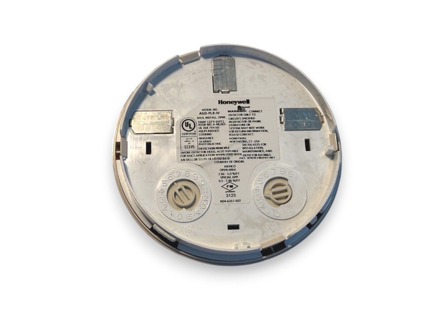 Gamewell-FCI ASD-PL3-IV Fire Alarm Smoke Detector Head