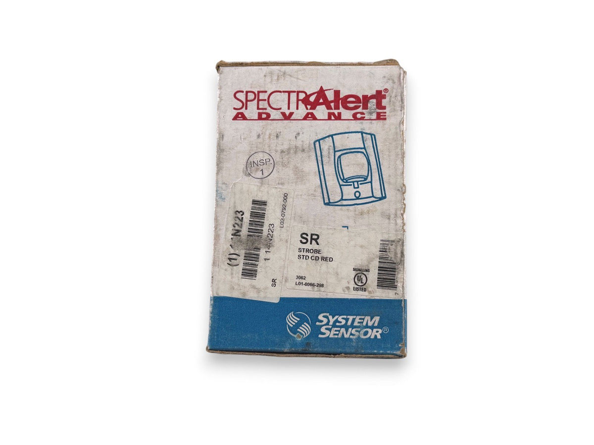 System Sensor SR Fire Alarm Strobe Wall Red (NEW IN BOX)