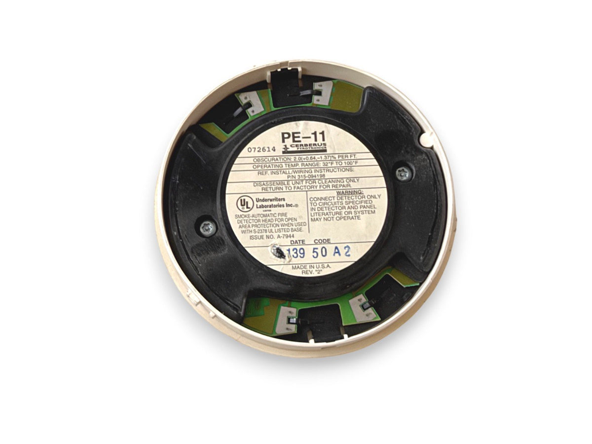 Siemens PE-11 Fire Alarm Smoke Detector