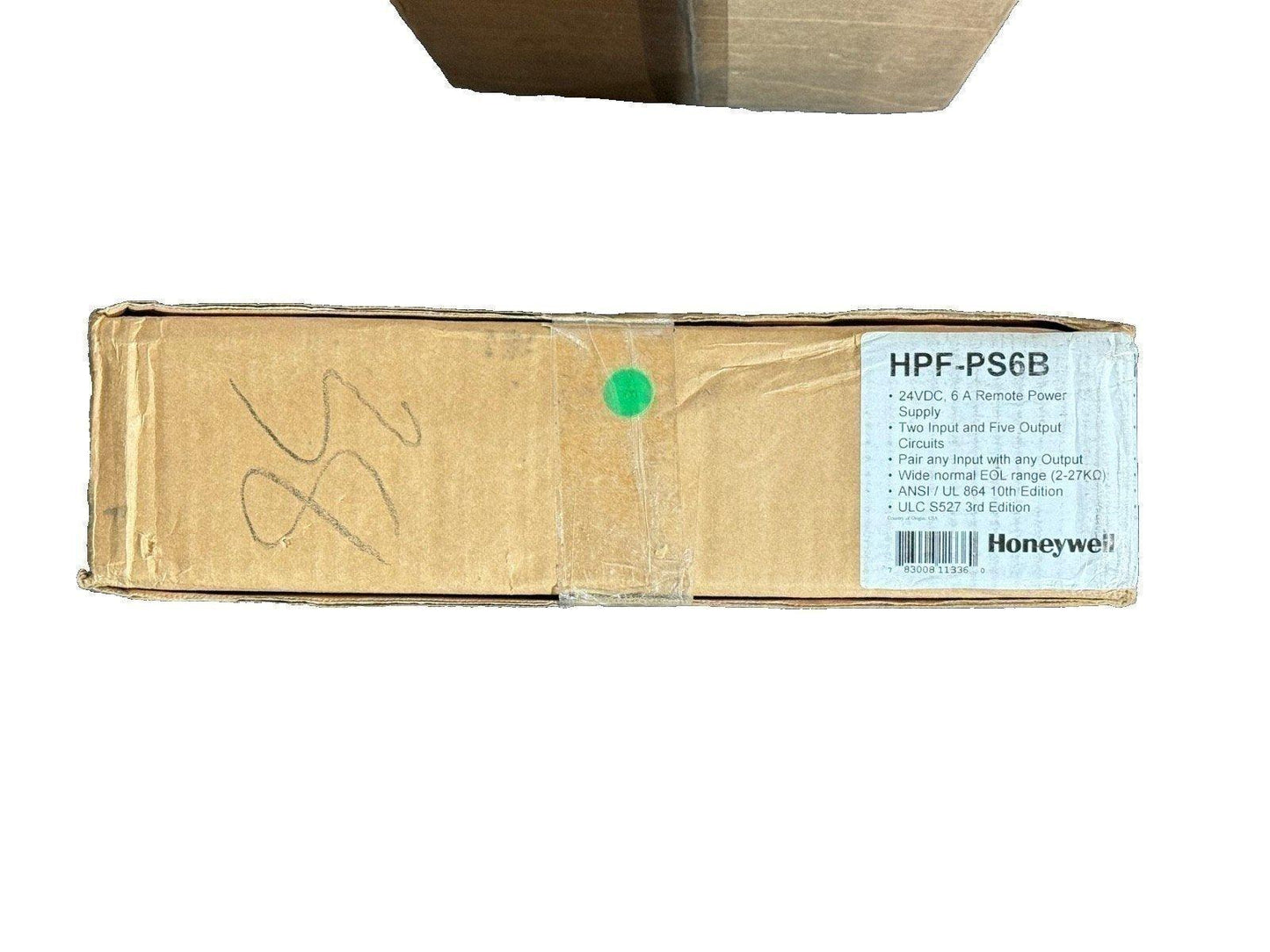 Honeywell HPF-PS6B 24VDC 6A remote power supply box for fire alarm systems