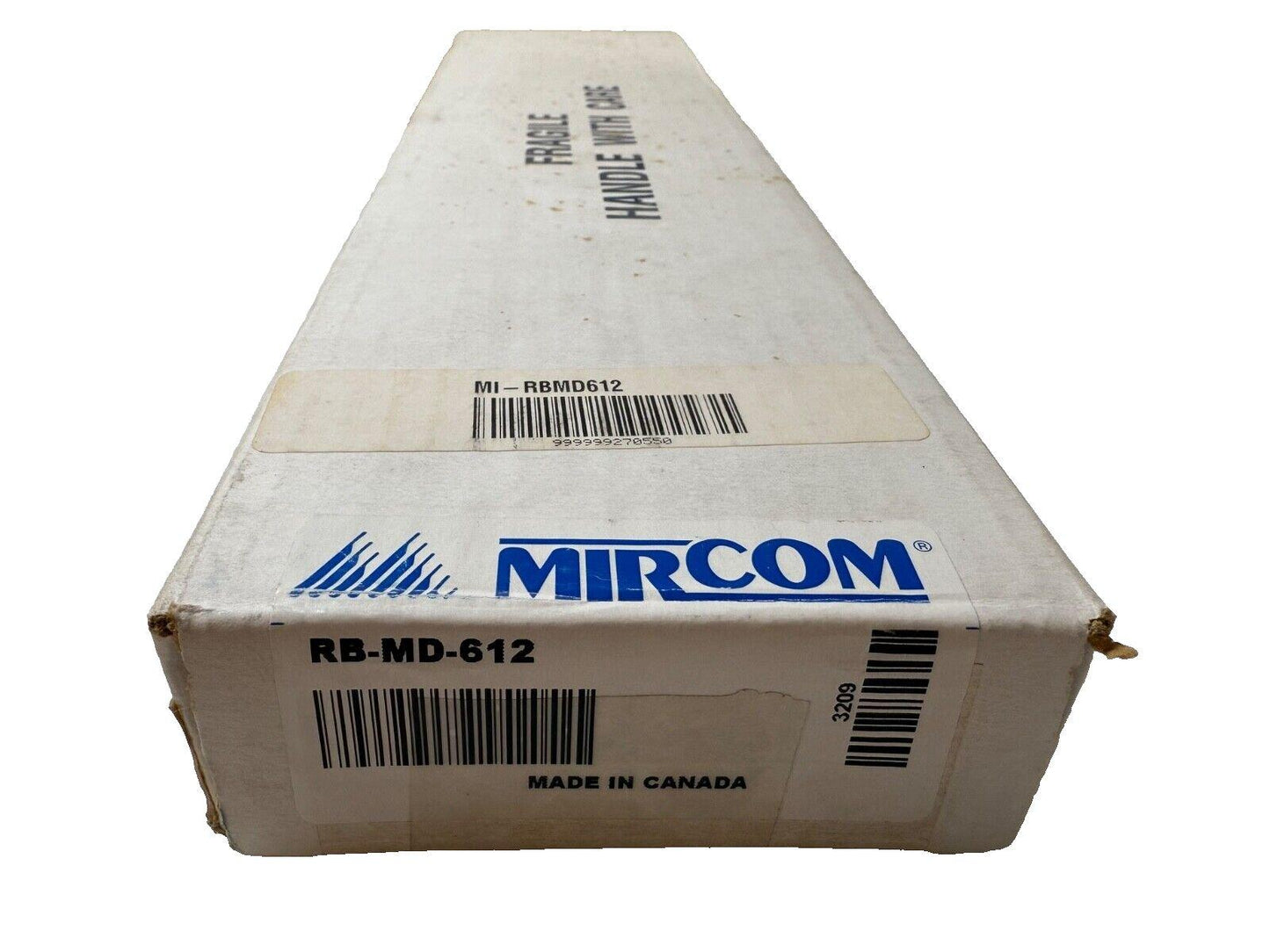 Mircom RB-MD-612 fire alarm device in original packaging, made in Canada, fragile handling required