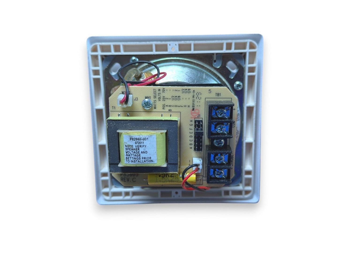 Eaton Wheelock E70-24MCW Fire Alarm Speaker Strobe Wall White