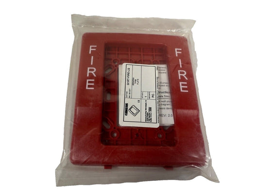 EST Edwards G1RT-FIRE-LG Fire Alarm Genesis Trim Plate (NEW IN BOX)