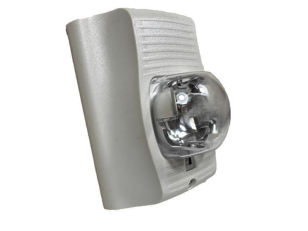 System Sensor SWK-P Fire Alarm Strobe Wall White No Lettering