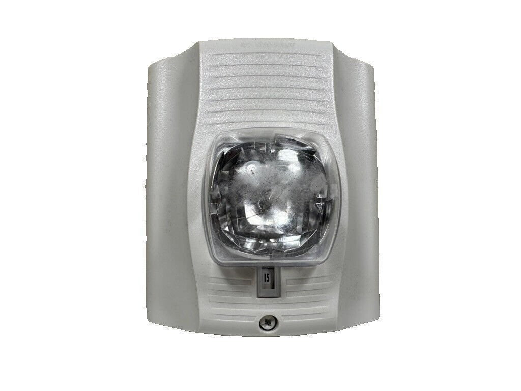 System Sensor SWK-P Fire Alarm Strobe Wall White No Lettering