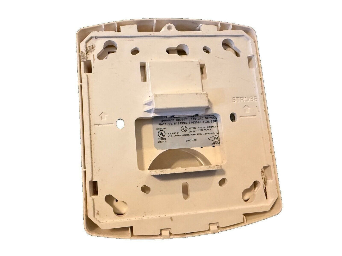 Eaton Wheelock STW-A Fire Alarm ALERT Strobe Wall White