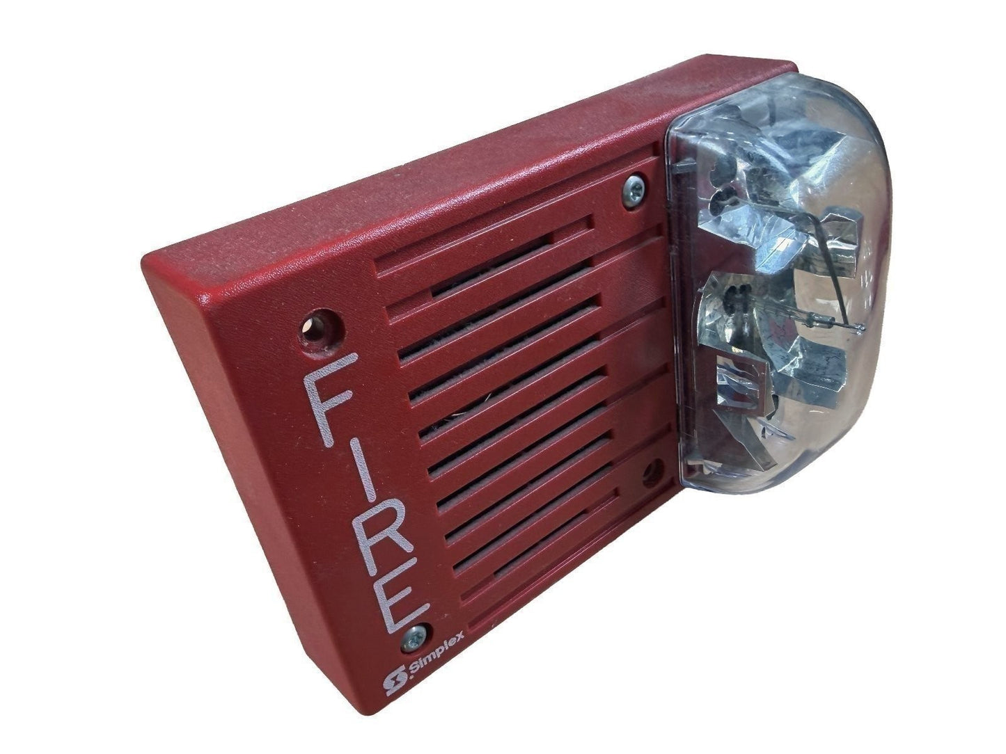 Simplex 4903-9329 Fire Alarm Speaker Strobe Wall Red