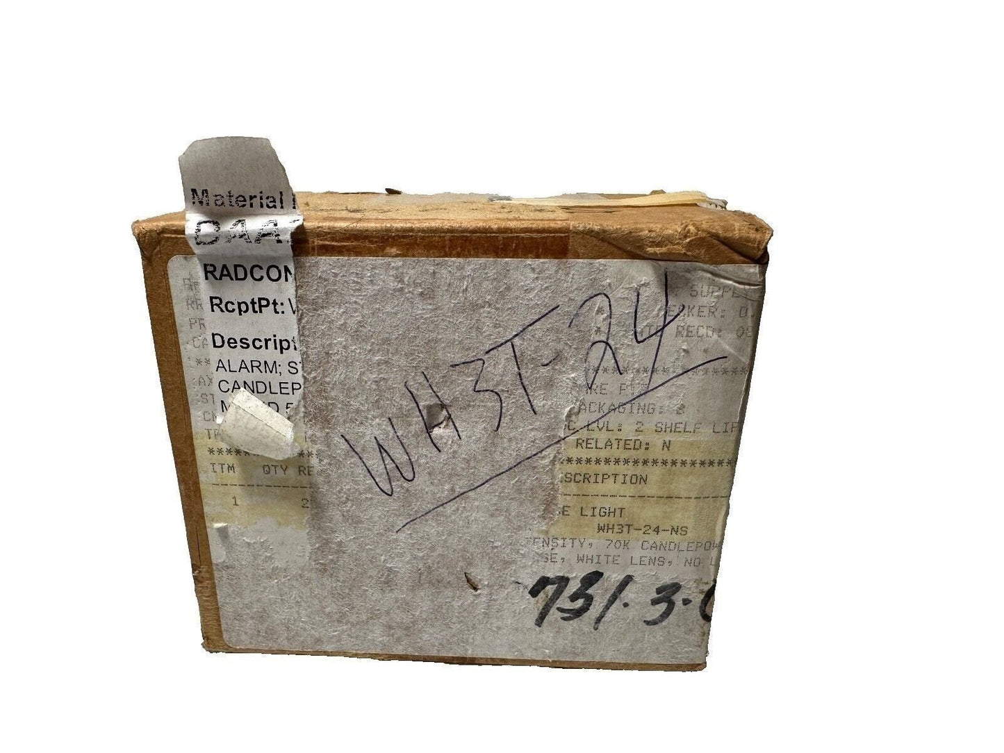 Eaton Wheelock WH3T-24 Fire Alarm Grey Strobe (NEW IN BOX)