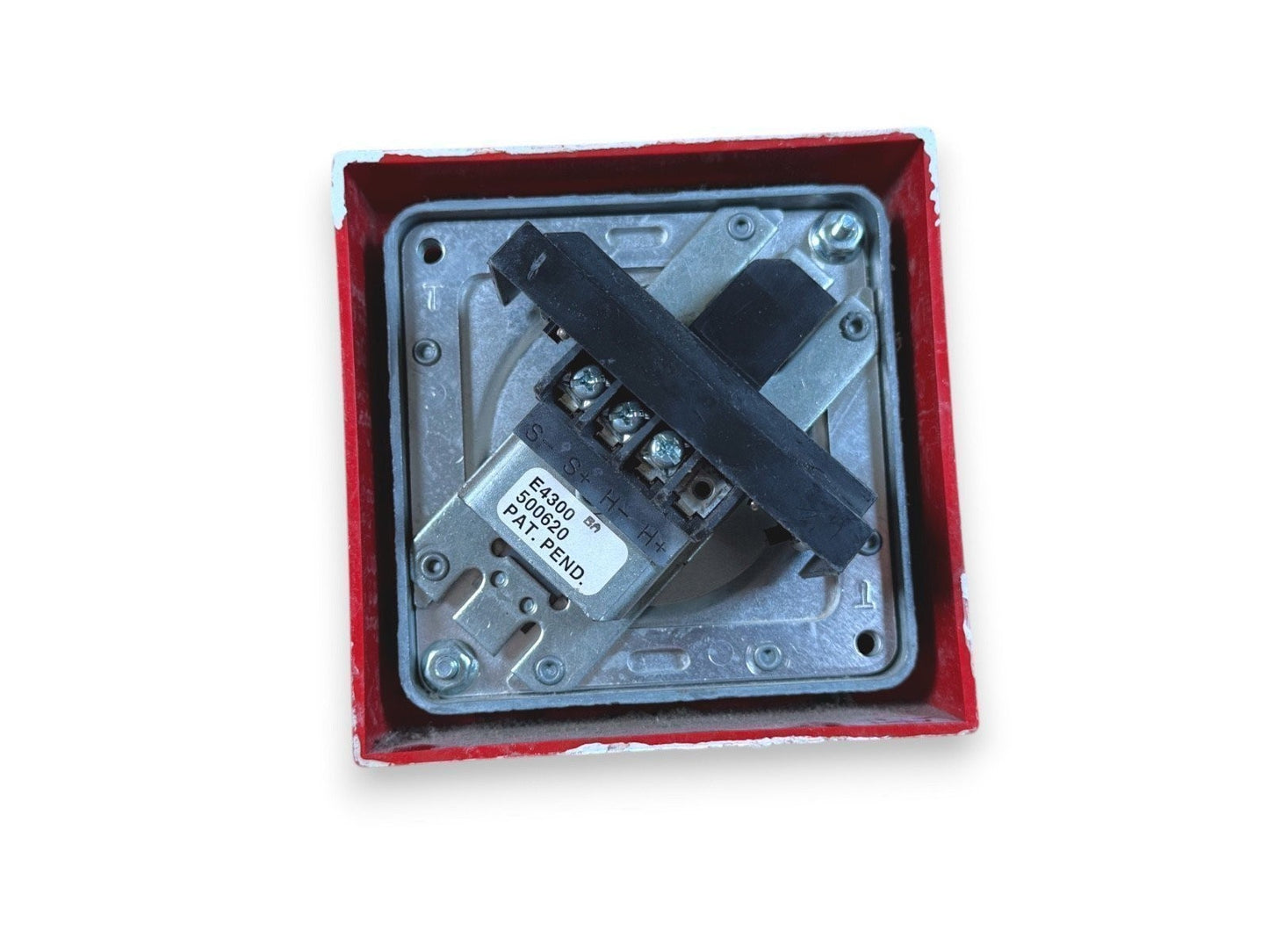 Simplex 4901-9805 Fire Alarm Electromechanical Horn Wall Red
