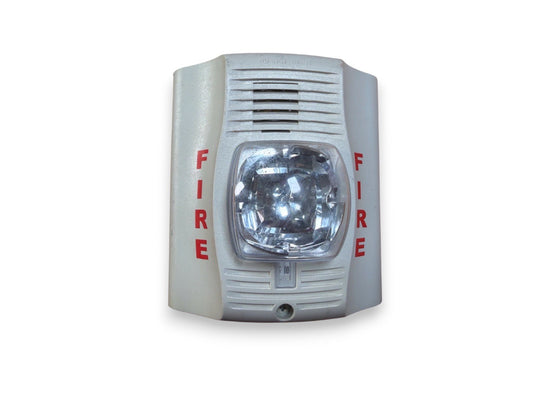 System Sensor P2W Fire Alarm Horn Strobe Wall White