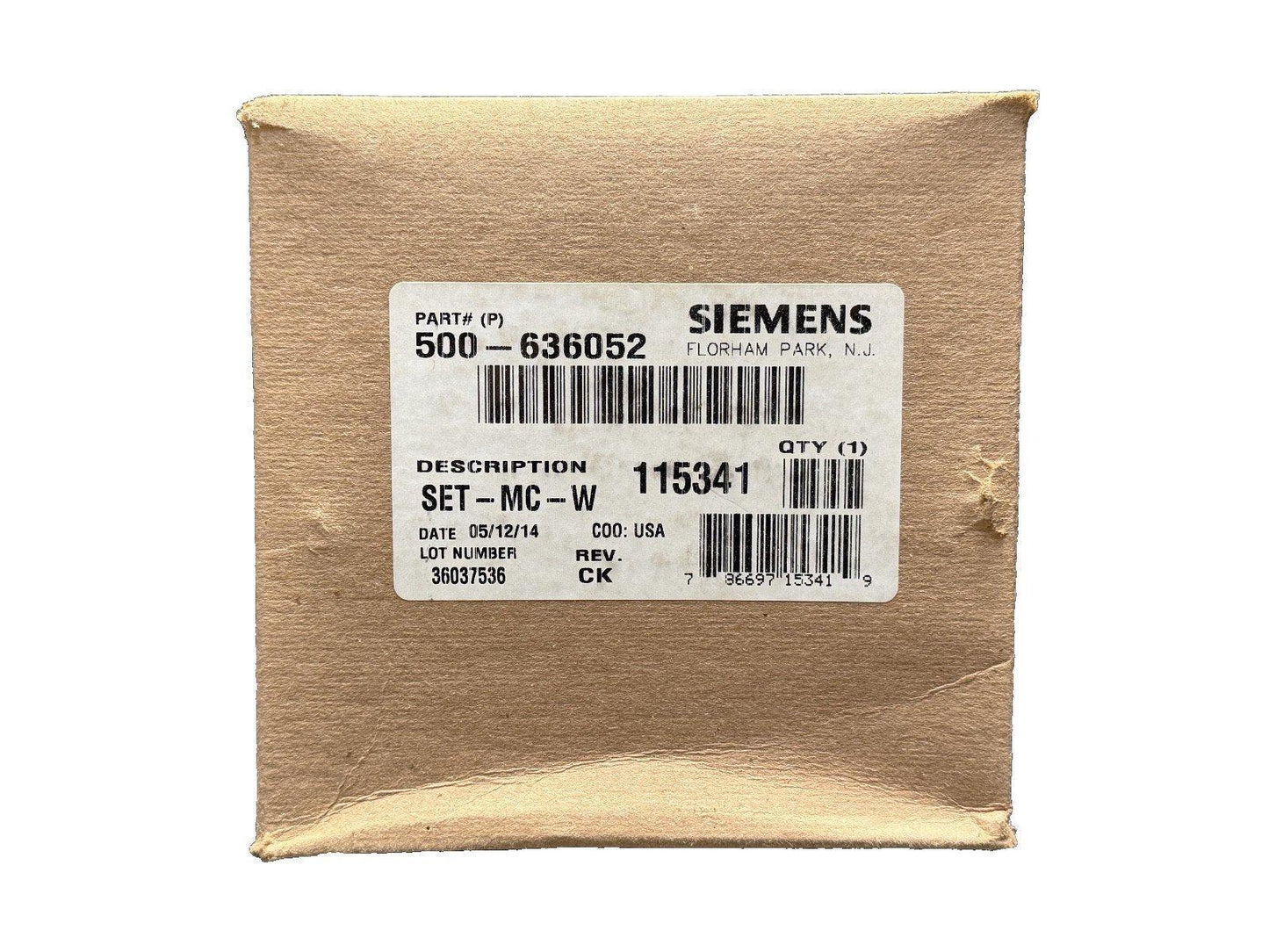 Siemens SET-MC-W 500-636052 Fire Alarm Speaker Strobe Wall White (NEW IN BOX)