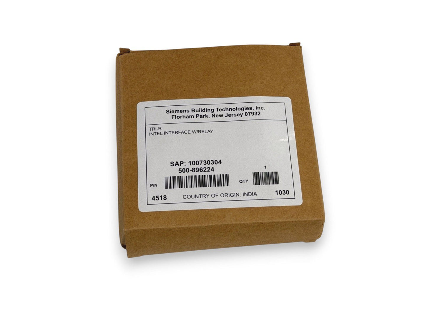 Siemens TRI-R 500-896224 Intelligent Interface Module w/ Relay (NEW IN BOX)