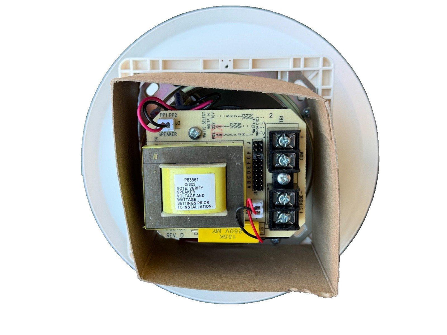 Eaton Wheelock ET90-24MCC-NW 115846 Speaker Strobe Ceiling White (NEW IN BOX)