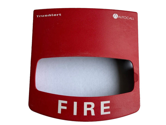 Autocall Fire Alarm TrueAlert VO Strobe Cover Wall Red