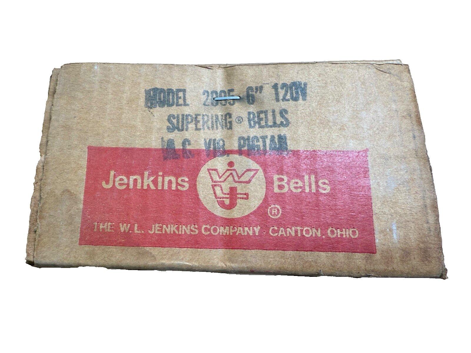 Jenkins Model 2005 6" 120V Supering Bell fire alarm equipment box
