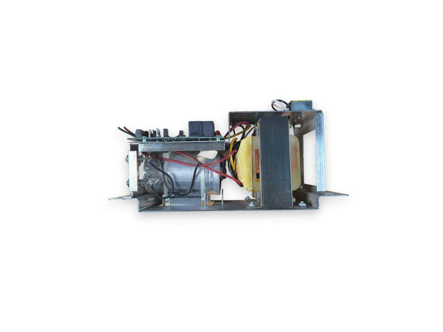 Fire alarm control panel power supply module with wiring and transformer