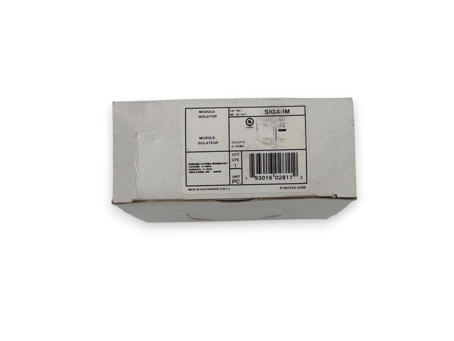 EST Edwards SIGA-IM Fire Alarm Isolator Module (NEW IN BOX)