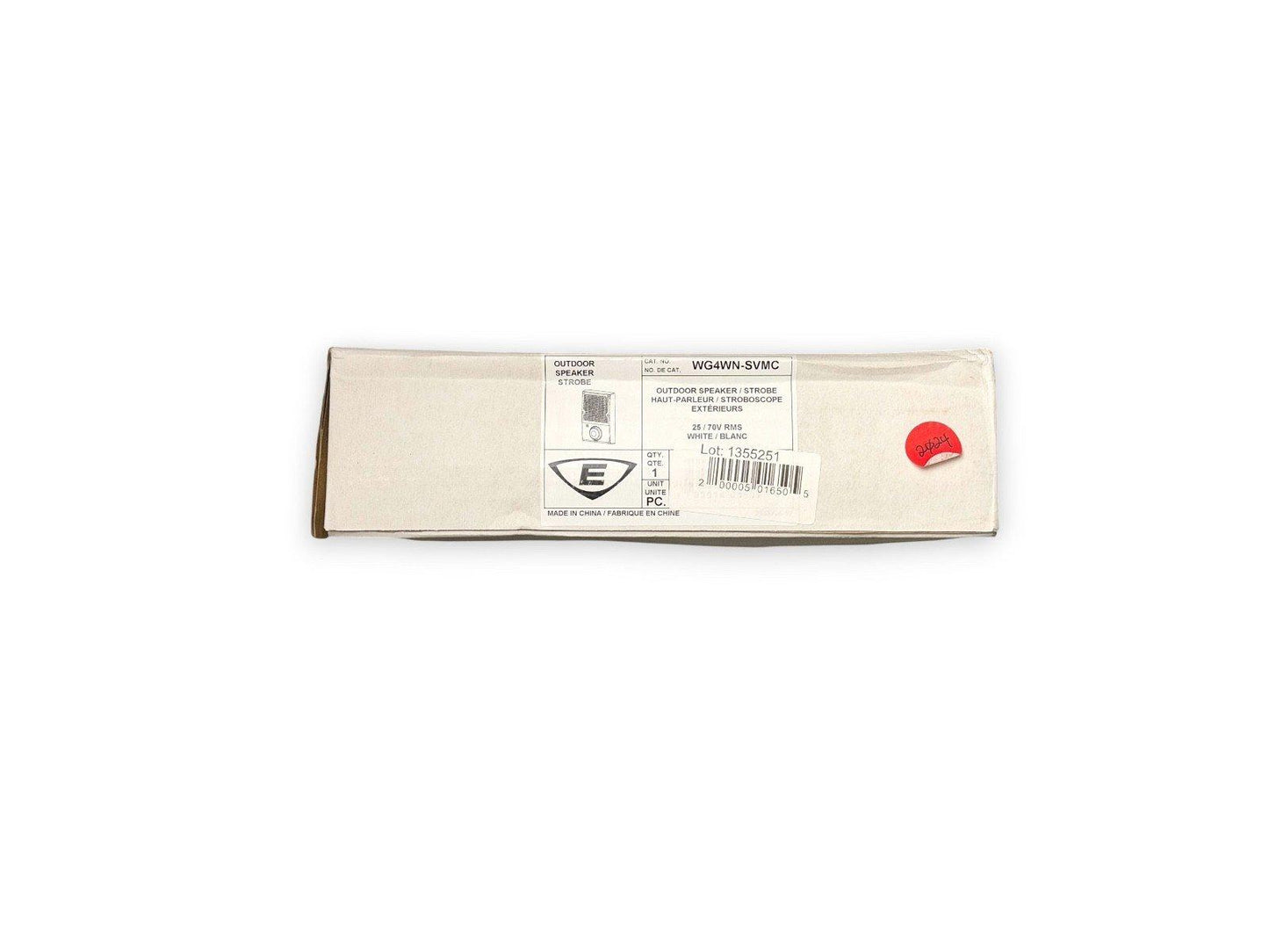 EST Edwards WG4WN-SVMC Fire Alarm Outdoor Speaker Strobe White (NEW IN BOX)