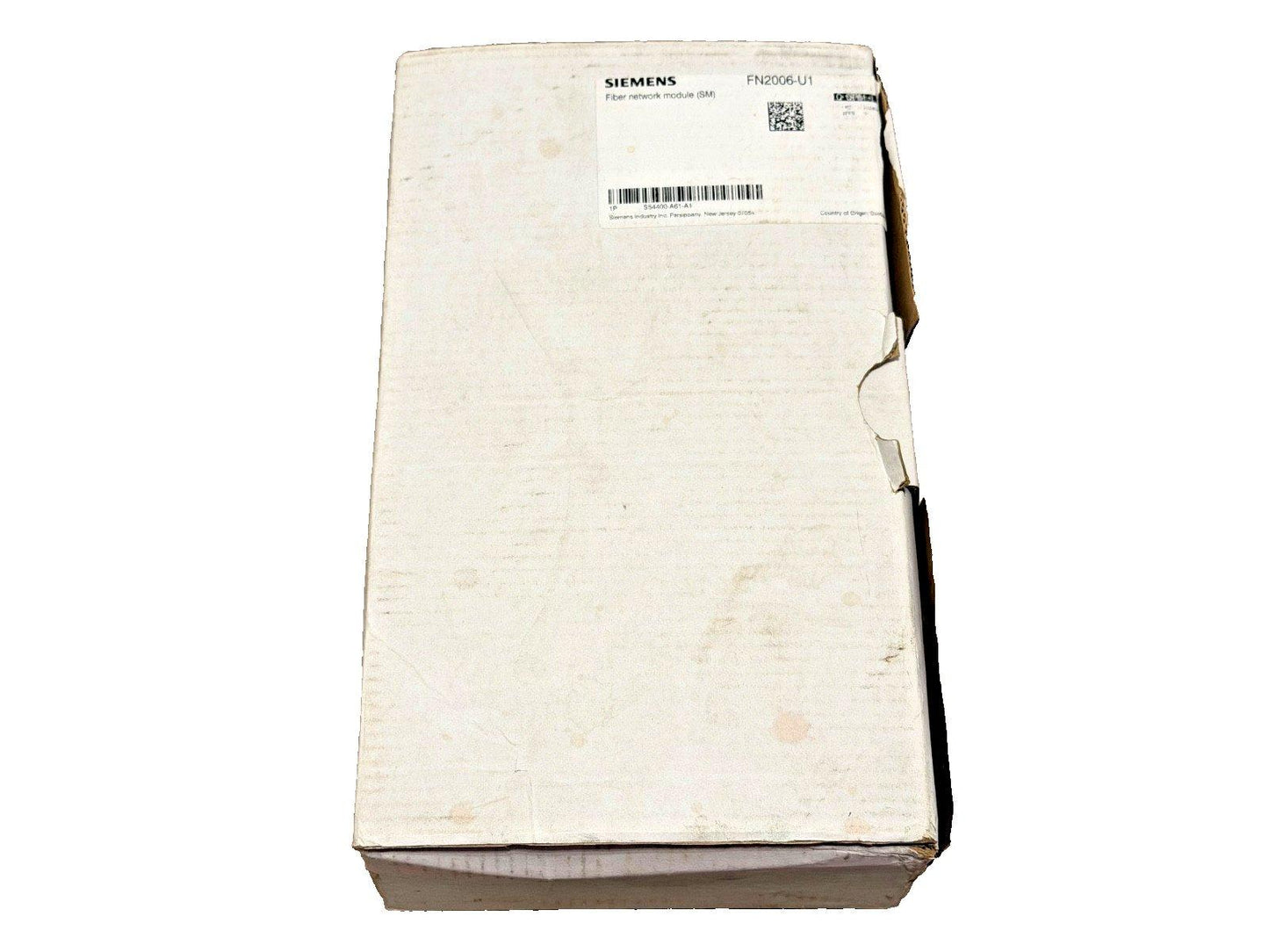 Siemens FN2006-U1 fiber network module (SM) in original box, fire alarm system component