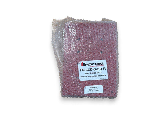 Hochiki FN-LCD-S-BB-R 0100-4550 Red Serial Annunicator Back Box (NEW IN BOX)
