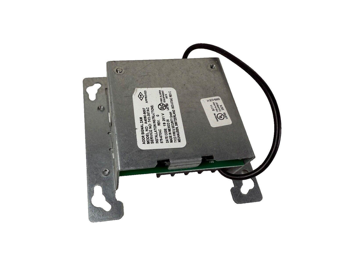 Autocall A4090-9007 Fire Alarm Addressable Signal ZAM Module