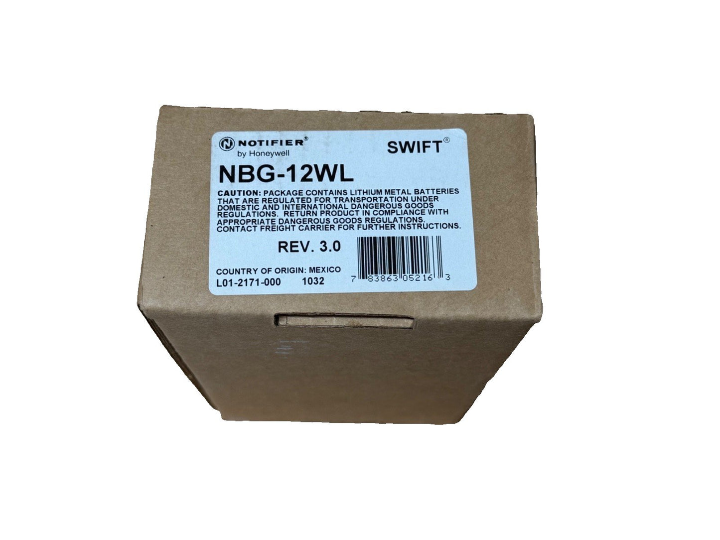 NOTIFIER NBG-12WL Fire Alarm Wireless Pull Station (NEW IN BOX)