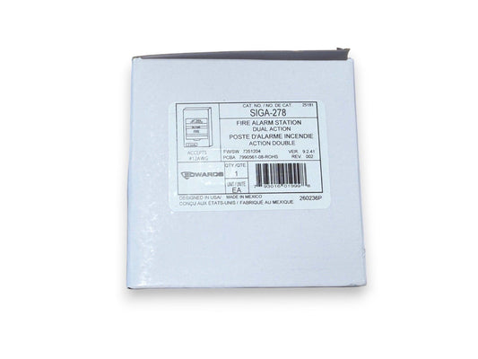 EST Edwards SIGA-278 Fire Alarm Pull Station (NEW IN BOX)
