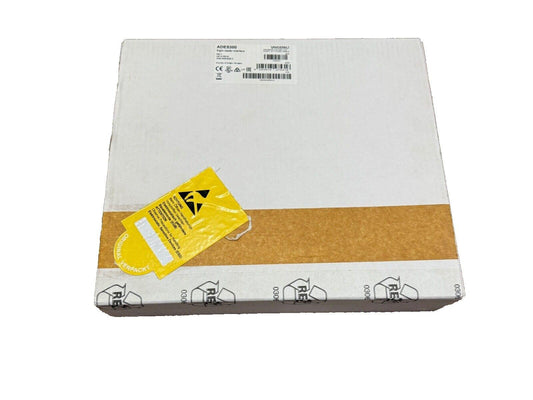 Vanderbilt ADE5300 fire alarm interface box with ESD warning label, sealed packaging for secure delivery