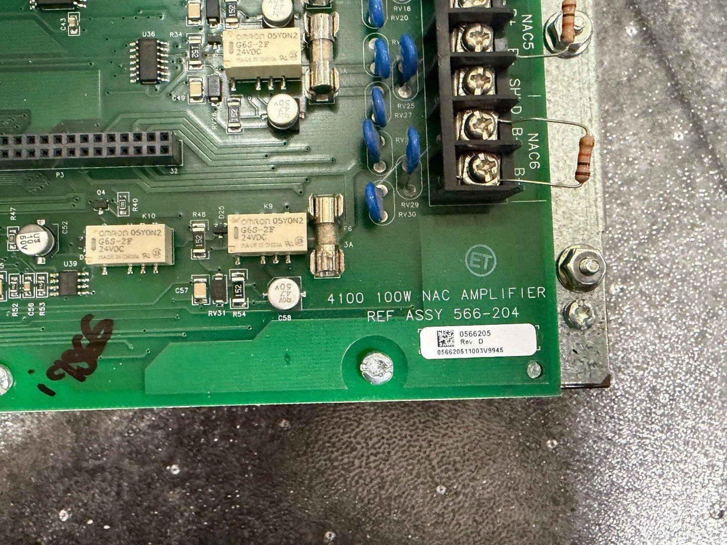 Simplex 4100-1315 566-204 Fire Alarm 4100 NAC Amplifier