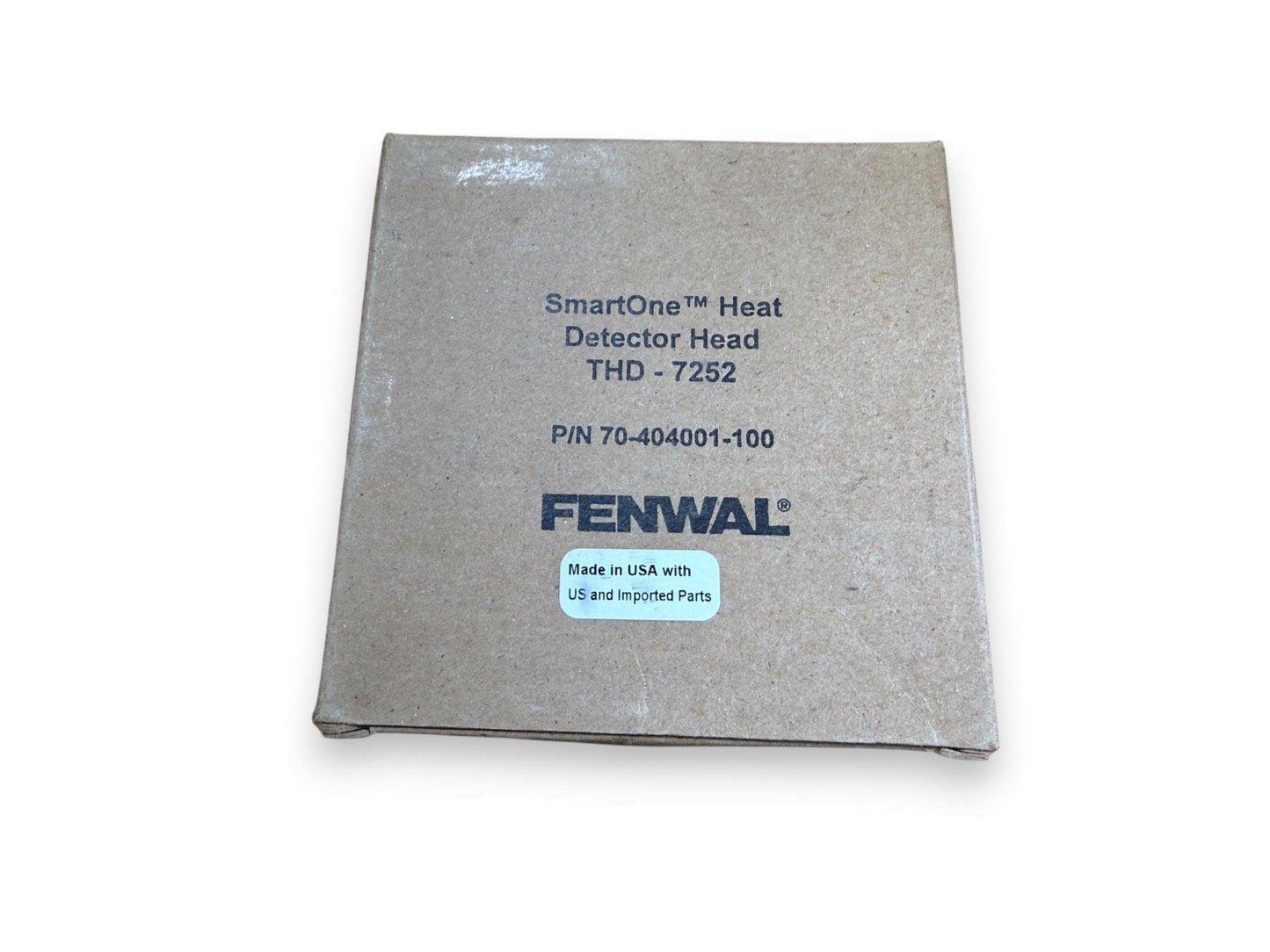 FENWAL SmartOne Heat Detector Head THD-7252 fire alarm equipment box, made in USA