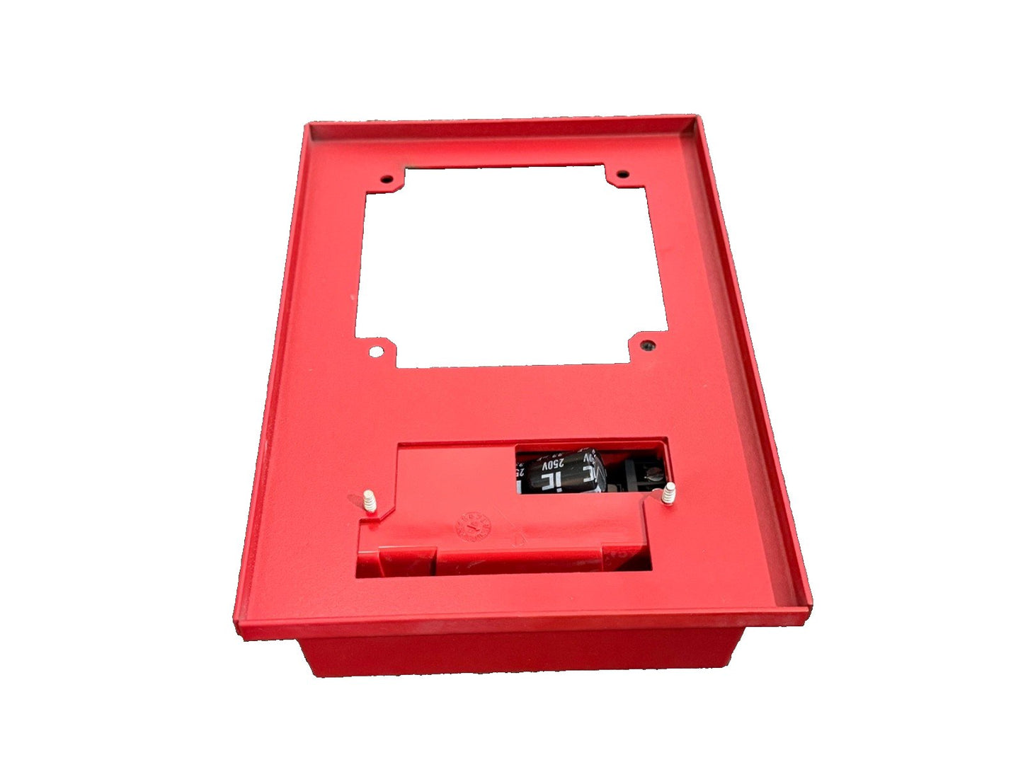 Simplex 4904-9139 + 4905-9903 Fire Alarm Strobe Plate Wall Red