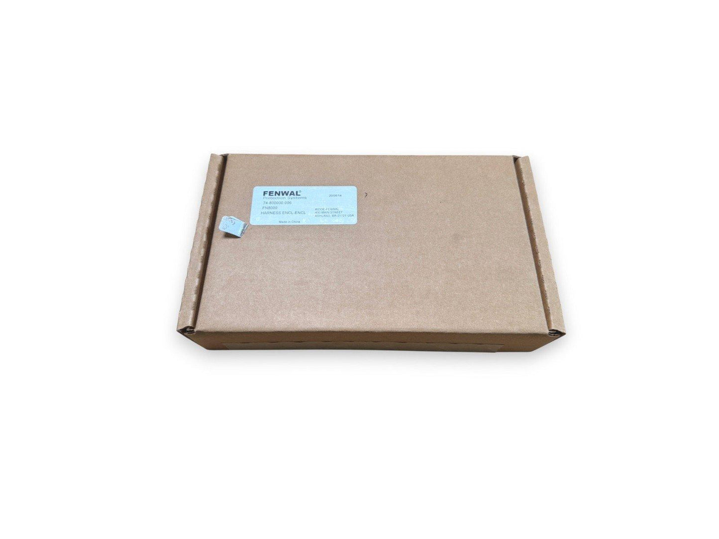 FENWAL fire alarm harness enclosure in original packaging, new surplus equipment