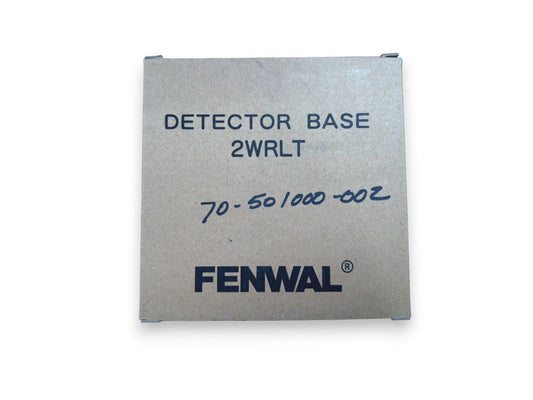 FENWAL Detector Base 2WRLT fire alarm component box, model 70-501000-00Z