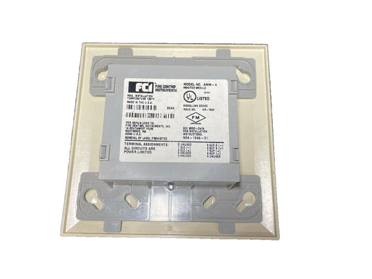 FCI AMM-4 Monitor Module for fire alarm systems, UL listed, made in USA