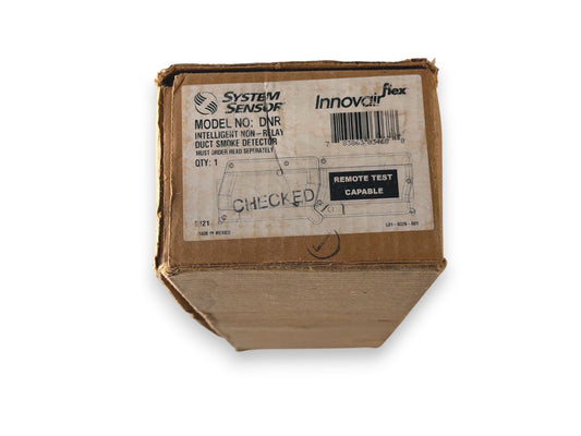 System Sensor DNR Fire Alarm Intelligent Non-relay Duct Detector (NEW IN BOX)