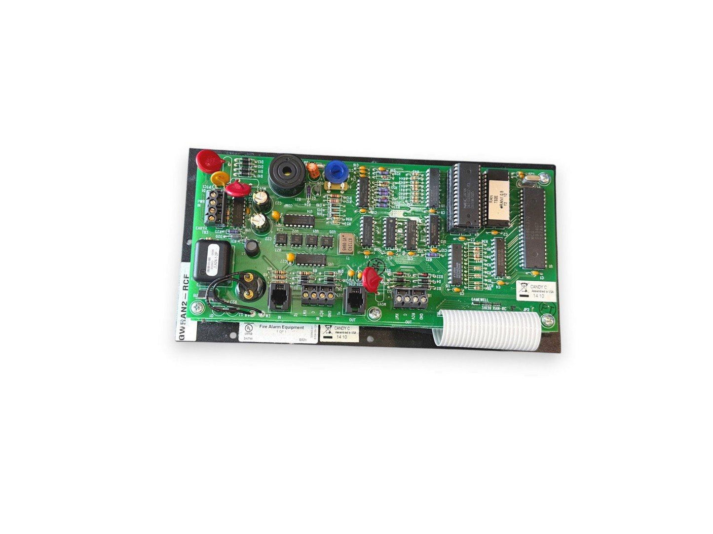 Gamewell-FCI GWRAN2-RCF Fire Alarm Control Panel Annunciator + Keys