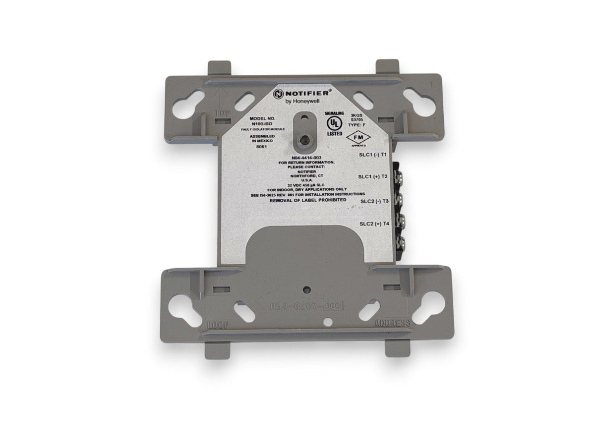 NOTIFIER N100-ISO Fire Alarm Fault Isolator Module (NEW)