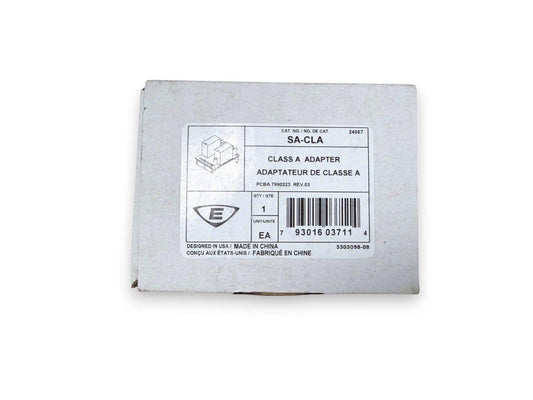 SA-CLA Class A Adapter fire alarm component in original packaging, designed in USA, made in China