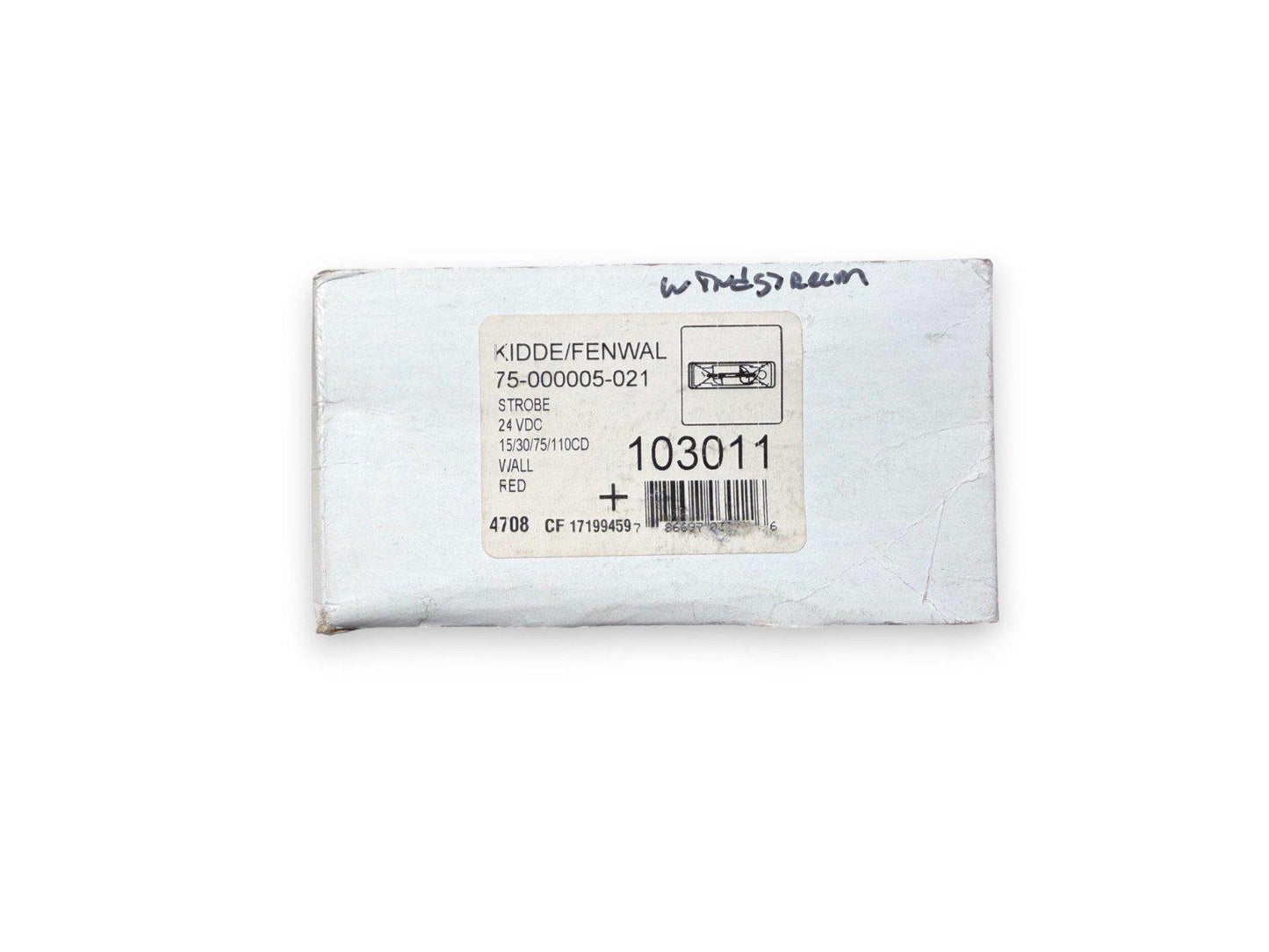 Kidde-Fenwal 75-000005-021 Fire Alarm Strobe Wall Red (NEW IN BOX)