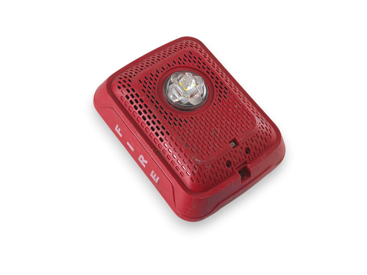 System Sensor SPSRLED Fire Alarm Speaker Strobe Wall Red