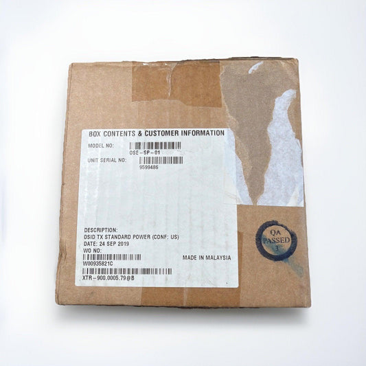 OSID TX Standard Power fire alarm component in original box, model OSE-SP-01, made in Malaysia