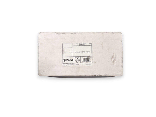 Edwards 3-BTSEN Battery Distribution Module in original packaging, fire alarm equipment