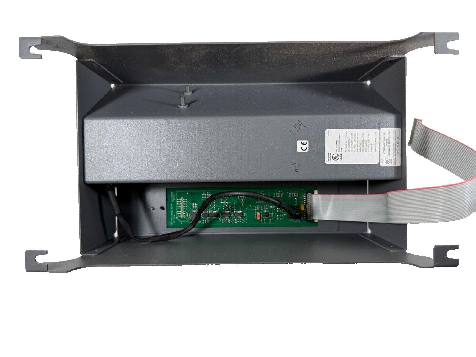 Fire alarm control panel with circuit board and wiring, for commercial fire safety systems