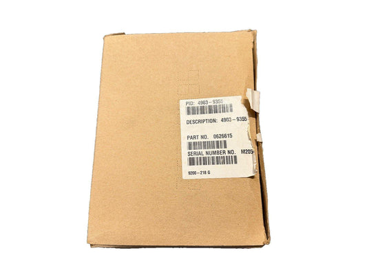 Fire alarm equipment box with part number 0626615 and PID 4903-9355, used surplus safety gear